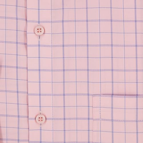 Image of 7-DAYS Men's Premium Checks Formal Shirt - Cotton Rich, Regular Fit, Full Sleeve, with Pocket, Wrinkle Resistant - Stylish Office & Everyday Wear.