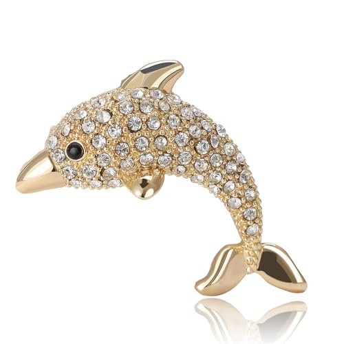 Image of women's animal brooch, rhinestone pearl cubic zirconia high-end temperament animal insect brooch clothing paired with jackets, pins, brooches suitable for women and girls