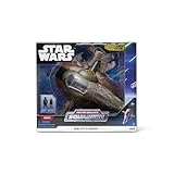 Star Wars MICRO GALAXY SQUADRON BOBA FETT’S STARSHIP - 7-Inch Vehicle with 1-Inch Boba Fett and Fennec Shand Micro Figures - Image 2