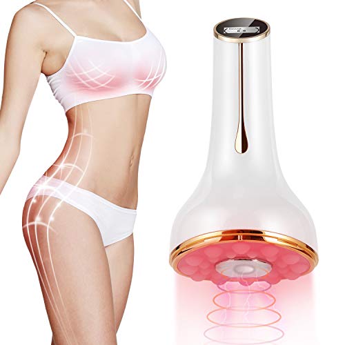 Ms.W EMS Corpo che dimagrisce massaggiatore, macchina di perdita di peso elettrico Corpo Dispositivo di bellezza per braccio pancia vita di gamba Legatura della pelle, Uso domestico, USB ricaricabile