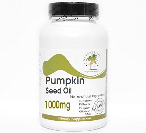Pumpkin Seed Oil 1000mg Emulsified Dry ~ 100 Capsules - No Additives ~ Naturetition Supplements