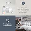 GroundLuxe Twin XL Gray Grounding Sheet & Mat Bundle