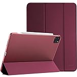 ProCase Case for iPad Pro 12.9" 6th/5th/4th/3rd Gen/iPad Air 13" (M3/M2), Cover for iPad Pro 12.9 Inch 2022 2021 2020 2018/ iPad Air 13 Inch 2025 2024, Slim Stand Hard Back Shell -Wine
