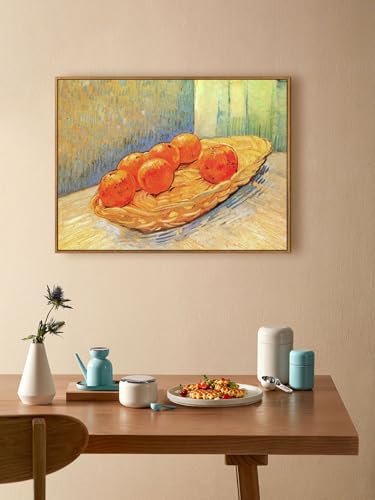 Image of Vintage Gold Floating Frame for 14x14 Canvas Paintings,0.9 inch Deep