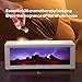 Essential Oil Air Diffuser with Remote Control,Flame Colorful Water Vapor Fireplace Fire Humidifier for Aromatherapy Aroma Machine for Room Bedroom,[Timer and Auto Off Protection]
