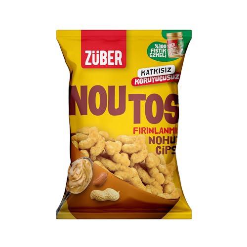 Noutos Nohut Cipsi%100 Fıstık Ezmeli 55gr X 12 Adet