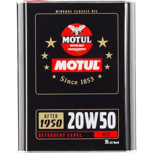 Motul 102740 Olio Classico 20W50 2 Litri