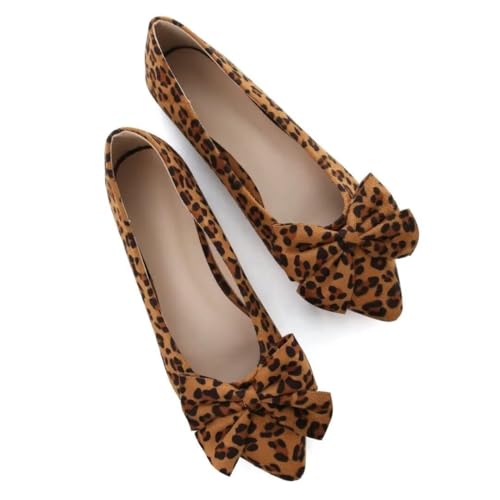 Image of Stunner Womens Flats Fashion Pointed Toe Bowknot Ballet Flats Cute Slip On Dress Flats Comfortable Party Wedding Flats2