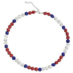 1 Pcs Red White and Blue with Lobster Buckle