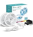 Kasa Smart LED Light Strip, RGB, 32.8ft(2 Rolls of 16.4ft.) Wi-Fi LED Strip Works w/ Alexa & Google Assistant,High Brightness, Trimmable, Up to 25,000 Hours,2Yr Warranty (KL400L10),Multicolor