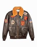 Top Gun® Official Signature Series Jacket (Dark Brown, XL)