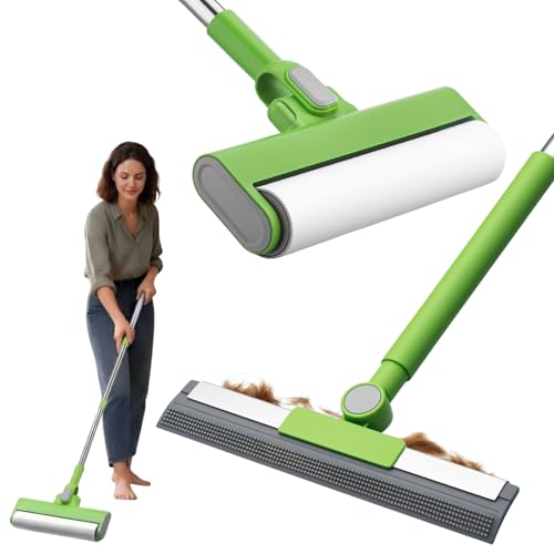 Pet Hair Remover Kit with Carpet Rake & Lint Roller