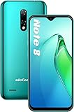 Ulefone 3G Telephone Portable Pas Cher, Note 8 2023 Smartphone Pas Cher Android 10 Quad Core, 16Go ROM/SD-128Go, 5MP Caméra, 2700mAh Dual SIM Mobile Phone Débloqué GSM 3 Slot/Face ID/2Ans de Garantie