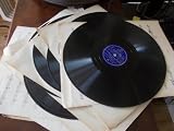  Félix Weingartner - orcherstre philarmonique de Vienne: 9°symphonie avec chœurs en ré mineur-Beethoven - lot de 7 Disques (du I au XIV) columbia série n°LFX 397