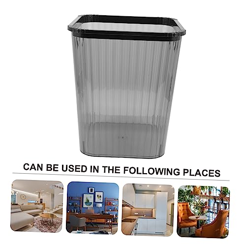 Caneca de basura rectangular Outanaya para dormitorio y cocina miniatura 6