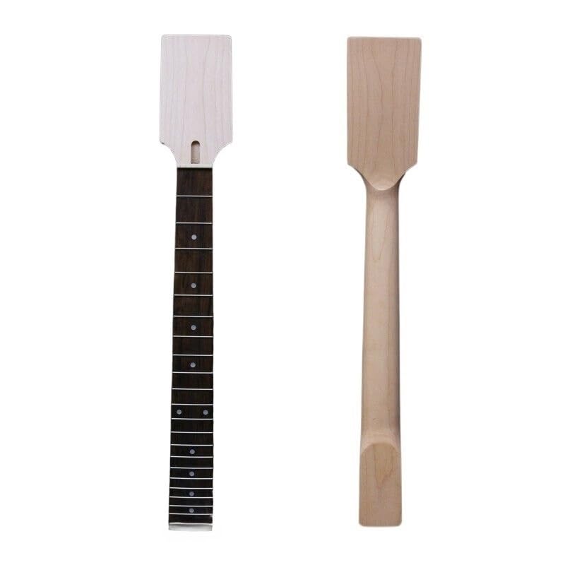 Manche de guitare lutherie érable et palissandre Yinfente 22 frettes