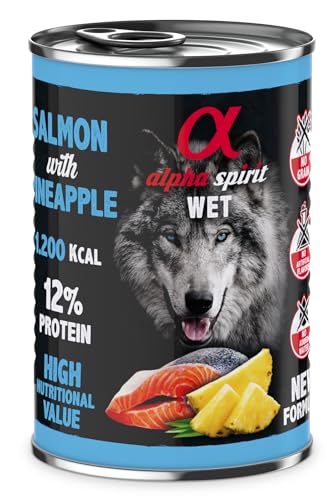 Alpha Spirit Salmon & Blueberries 400gram