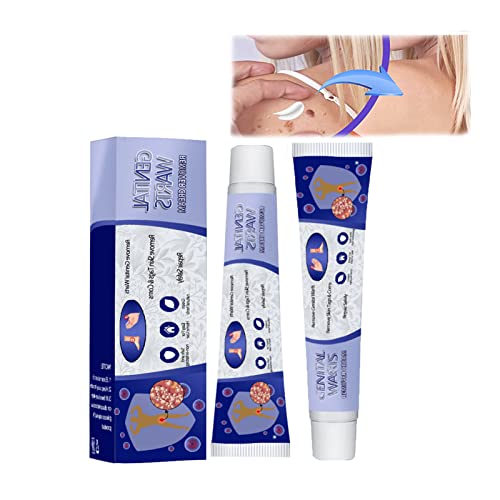 LXYQ 2 Pcs Wart Remover Ointment, Wart Removal Cream, Genital Herpes Genital Warts, Skin Tag Remover, Herbal Ingredients, Removing Warts Without Leaving Scars Cover