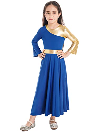 Vestido de baile litúrgico para niñas ideal para culto en la iglesia
