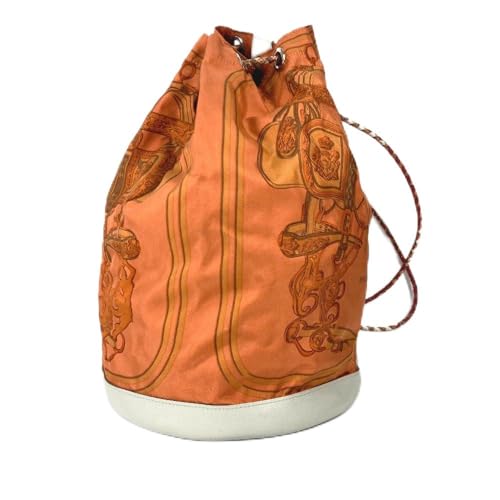 [エルメス] ソワクール22 brides de gala 肩掛け 巾着 カバン ショルダーバッグ シルク/レザー レディース 中古