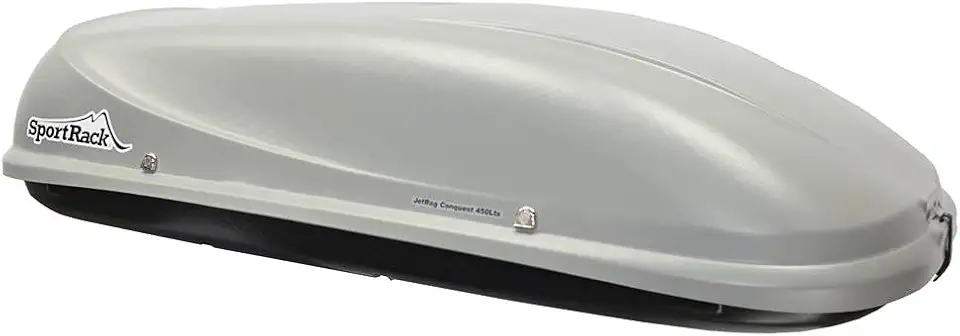 SportRack Maleiro de Teto Fechado Conquest 450L Cinza