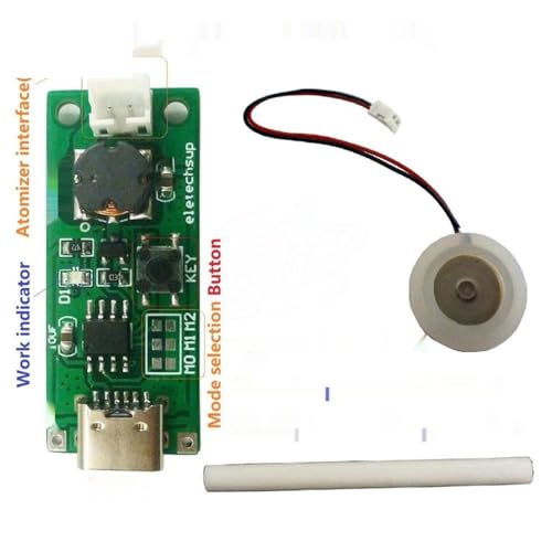 Type-C USB Mini Humidifier DIY Kit Home Smart Atomizer/Humidifier Module Multiple Functional Modes DC 3.7-5.5V image 2