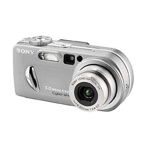 Sony DSCP10 Cyber-shot 5MP Digital Camera w- 3x Optical Zoom