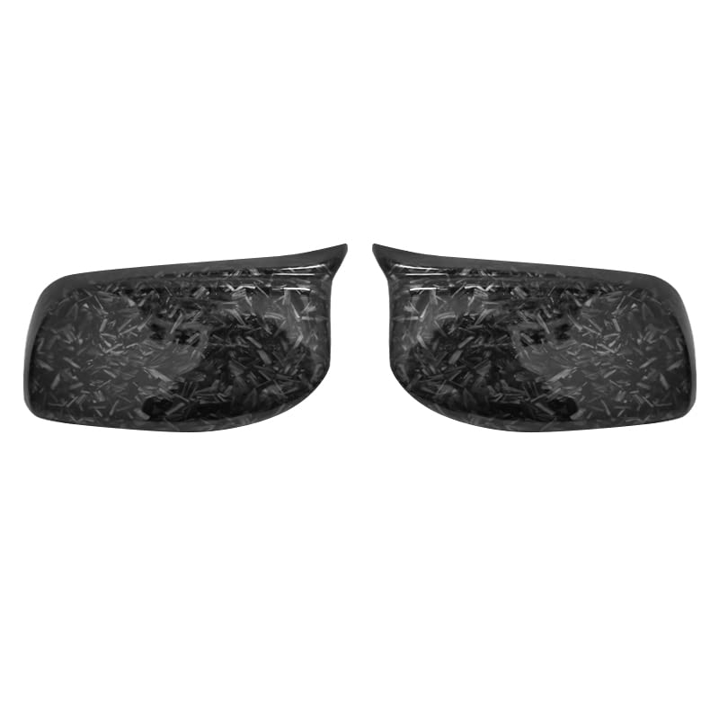 Rénover rétroviseur BMW E60 E61 avec ce couvercle latéral noir aspect carbone forgé