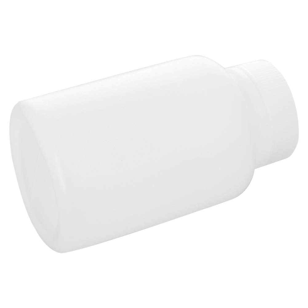 Othmro 1Pcs 250ml Plastic Bottles, Lab Cylindrical Chemical Reagent Polyethylene Bottles, Wide Mouth Laboratory Reagent Storage Bottles, Sample Sealing Liquid Storage Containers for Food Stores White : Industrial & Scientific