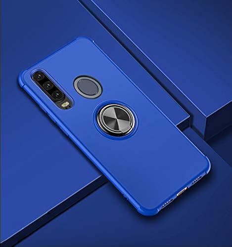 Cover Huawei P30 Lite la perfetta combinazione anello TPU offre una doppia protezione custodia protettiva con supporto girevole 360 gradi Adatto per Huawei P30 Lite-Blu Cover Huawei P30 Lite la perfetta combinazione anello TPU offre una doppia protezione custodia protettiva con supporto girevole 360 gradi Adatto per Huawei P30 Lite-Blu