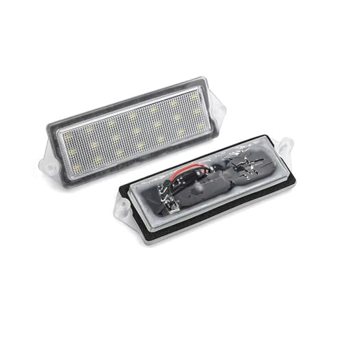 Lámpara matrícula LED impermeable 12V con luz blanca brillante para Hummer H2