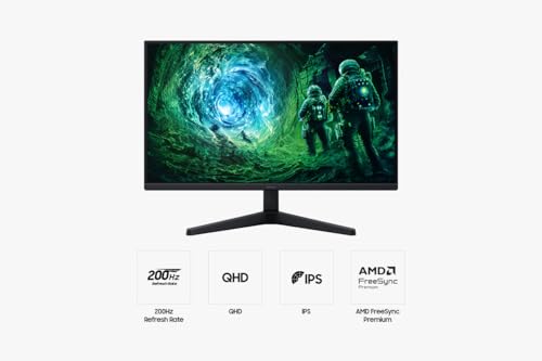 Samsung Odyssey Gaming G5 LS27FG530EUXXU 27" QHD 1ms 200Hz Gaming Monitor - HDR10, 2560x1440, HDMI, Displayport - Image 3