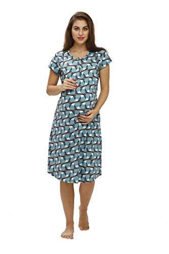 One Piece Maternity Feeding Nighty 
