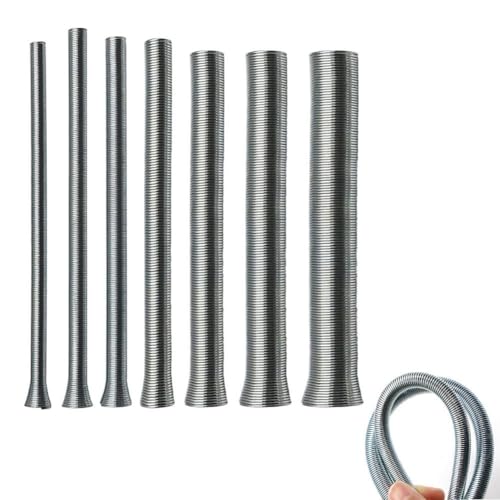 Spring Tube Bender Set for Reliable Copper and Aluminum Pipe For Precision Bending, 13 7 Inch Size (10mm)