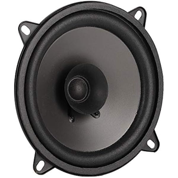 Generic Głośnik Koncentryczny Samochodowy 5 Cali 400 W Głośny, Czysty Dźwięk do Samochodowego Systemu Audio Uniwersalny Pasuje do Panelu Bagażnika Drzwi Samochodu Czarny Magnes