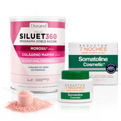 Somatoline Reductor 7 Noches + Siluet 360 | Pack corporal reductor y control de peso