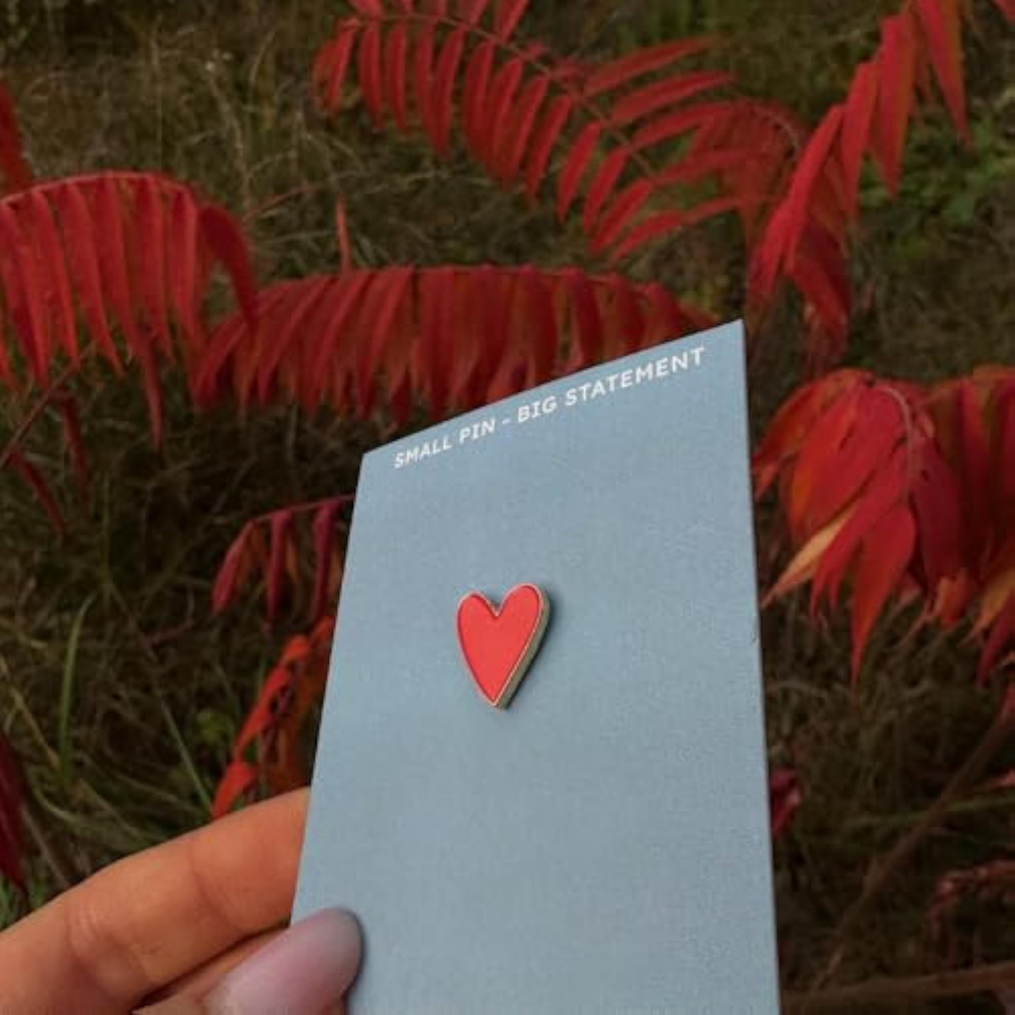 Cute Little Heart Enamel Pin - Adorable Gift