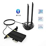802.11ax WiFi 6 PCIe-Karte, MINIMIERTE LAG FÜR IHREN PC: Revolutionäres OFDMA reduziert die Verzögerung, sodass Sie ultrareaktives Echtzeitspiel oder ein beeindruckendes VR-Erlebnis genießen können. Aktualisieren Sie Ihre Wi-Fi-Geschwindigkeit auf bis zu 3000 Mbit / s. Es ist die beste Wahl für Desktop-Spiele für Online-Spiele und 4K Ultra HD-Video-Streaming. Abwärtskompatibel mit IEEE 802. 11 ac / b / g / n. Unterstützt WIFI 6 ROUTER, TP-Link Wi-Fi 6 AX3000 und ASUS ROG GT-AX11000.