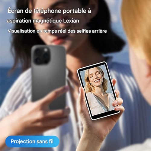 Moniteur selfie écran pour vlog et accessoires smartphone de streaming - 3