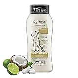 Wahl Dry Skin & Itch Relief Pet Shampoo for Dogs – Oatmeal Formula with Coconut Lime Verbena & 100% Natural Ingredients – 24 Oz - Model 820004A