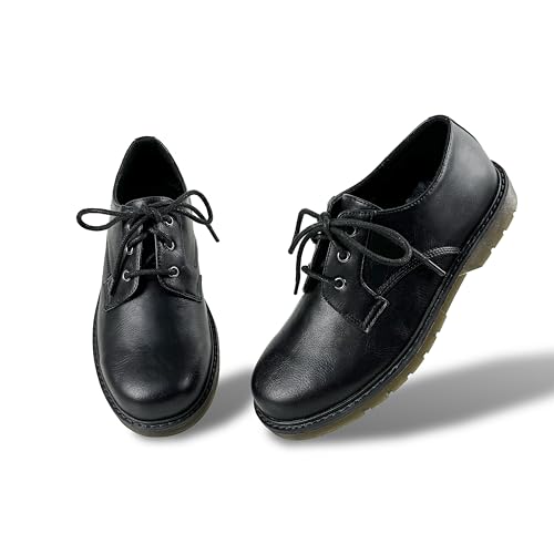 Image of BEST TRENDY Women's Mary Jane Shoes - Classic Black Oxford Shoes with T-Strap Design | Comfortable & Stylish Mary Janes for Women | Casual & Dressy T-Strap Mary Jane Flats