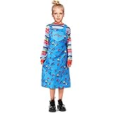 Occasion : le costume Chucky pour enfants est adapté pour Halloween, Noël, fête d'anniversaire, carnaval, fête à thème, performance, séance photo, usage quotidien, etc