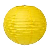 Nicht wasserfest Creativery 1 Papier Lampion 30cm Laterne Hochzeit Party Wohnungsdeko Hängedeko Raumdeko Geburtstag Feier gelb