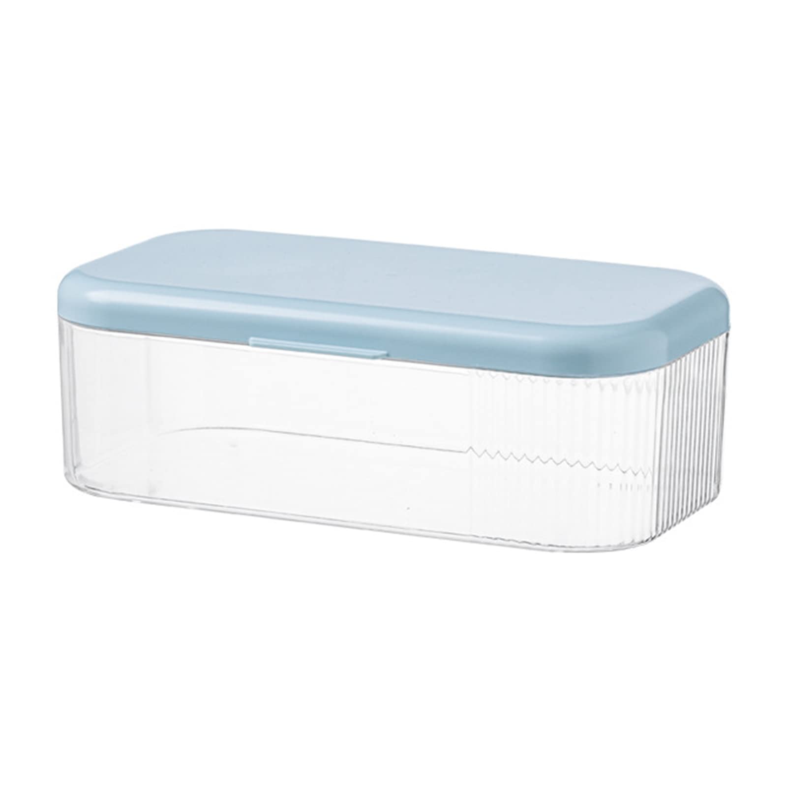YROHGKPN Home Storage Organizer Box Container with Lid for Desktop Holds Pens Pencils Cosmetic Organizer Storage Box