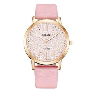 OFFCUP Women’s Leather Quartz...