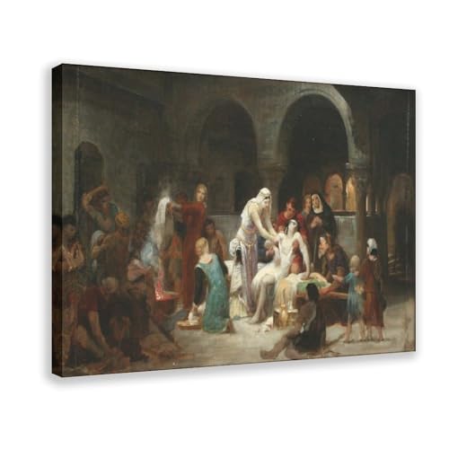 Impression sur toile Sainte Elisabeth : rompez la monotonie de vos murs avec style