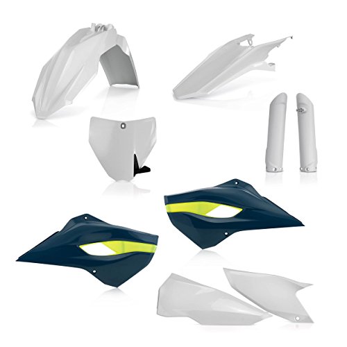Kit déco Husqvarna MX 2014 remplace graphismes usés moto cross