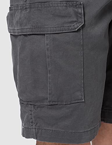 Wrangler Casey Shorts Pantaloncini Cargo, Grigio