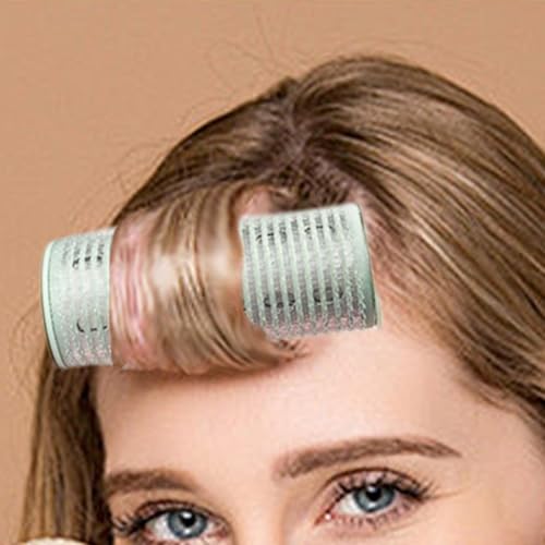 Rodillos calefactados para el volumen del cabello, rulos calientes, rulos con calefacción, rodillos eléctricos para rizar el cabello, rizadores de pelo portátiles autoadhesivos para peinar el cabello - imagen 3