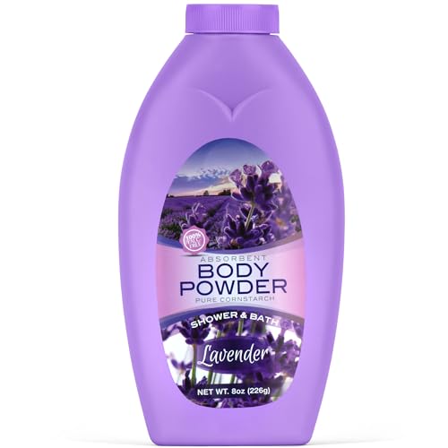 R-NEU Polvo corporal para mujer, elegante fragancia Royal Bouquet, 100% libre de talco, extra grande, hidratante, talco para adultos, 226 g (ramo de 8 onzas)
